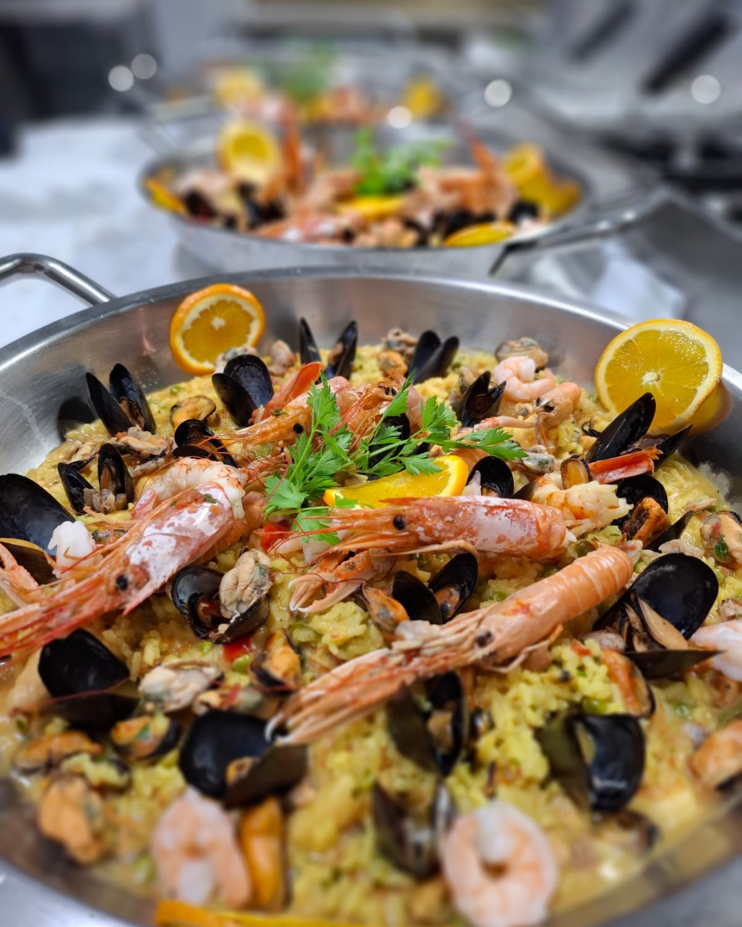 Paella di pesce Alexander Restaurant
